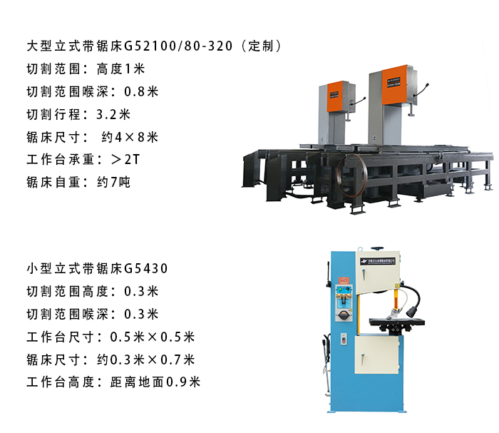立式帶鋸床如何定制？